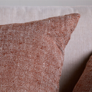 Nkuku Kana Linen Cushion 60x40cm